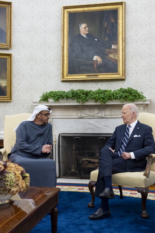 UAE, USA Issue Joint Statement on Visit of President of UAE to Washington