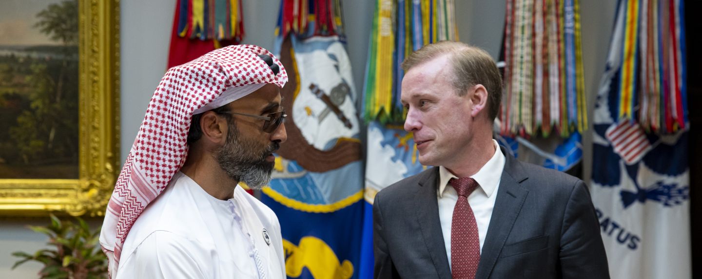 HH Tahnoon bin Zayed and Jake Sullivan